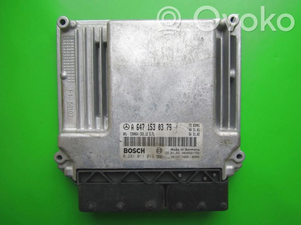Mercedes-Benz E W211 Engine control unit/module ECU 