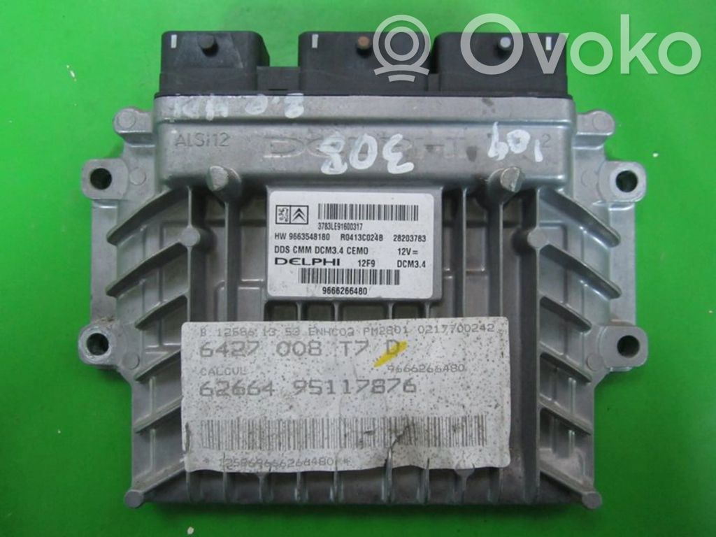 Peugeot 308 Galios (ECU) modulis 