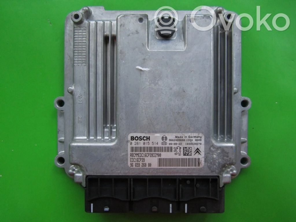 Peugeot 407 Engine control unit/module ECU 