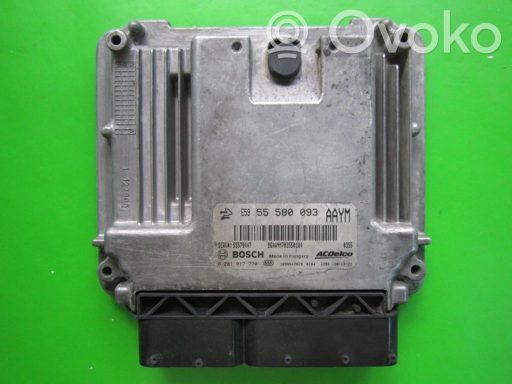 Opel Astra J Engine control unit/module ECU 