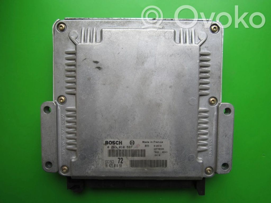 Engine control unit/module ECU   9642301480,0281010597