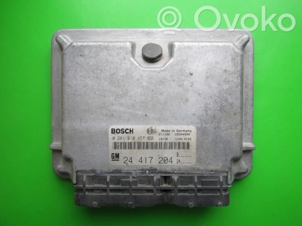 Opel Astra G Engine control unit/module ECU 