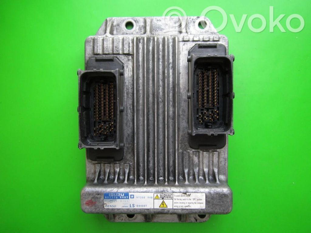 Engine control unit/module ECU   8973509487,1125000165