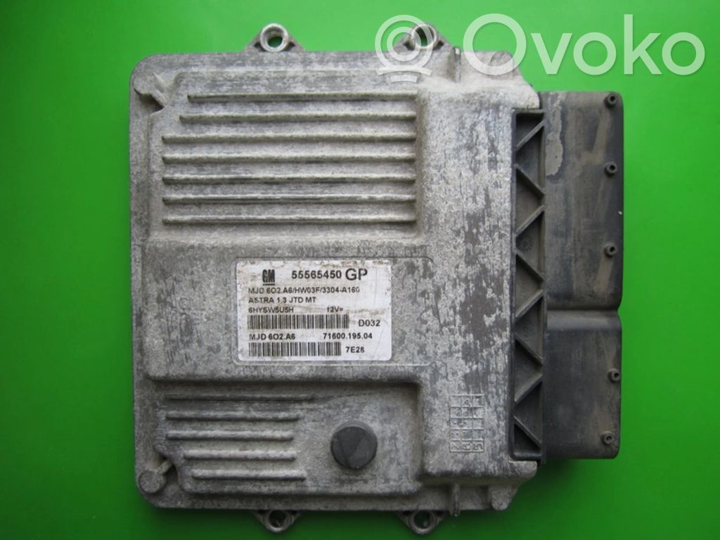 Opel Astra H Engine control unit/module ECU 