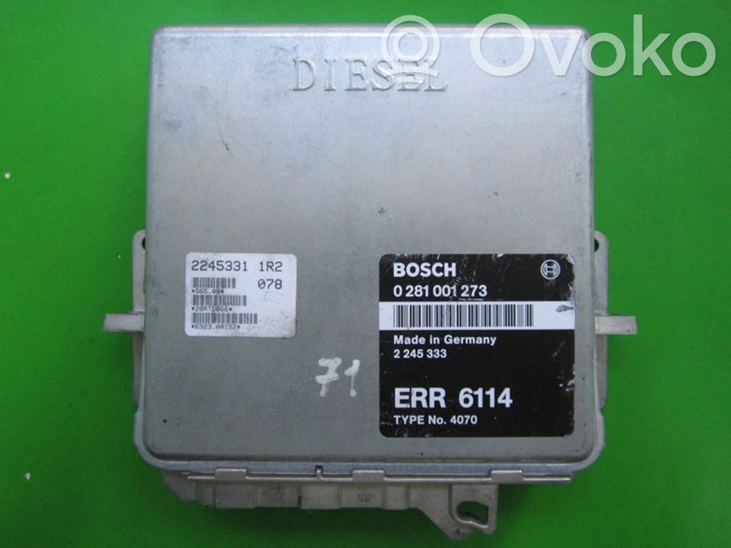 Engine control unit/module ECU   2245333,0281001273