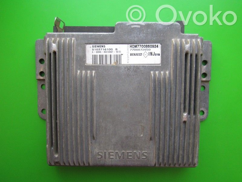 Renault Laguna I Engine control unit/module ECU 