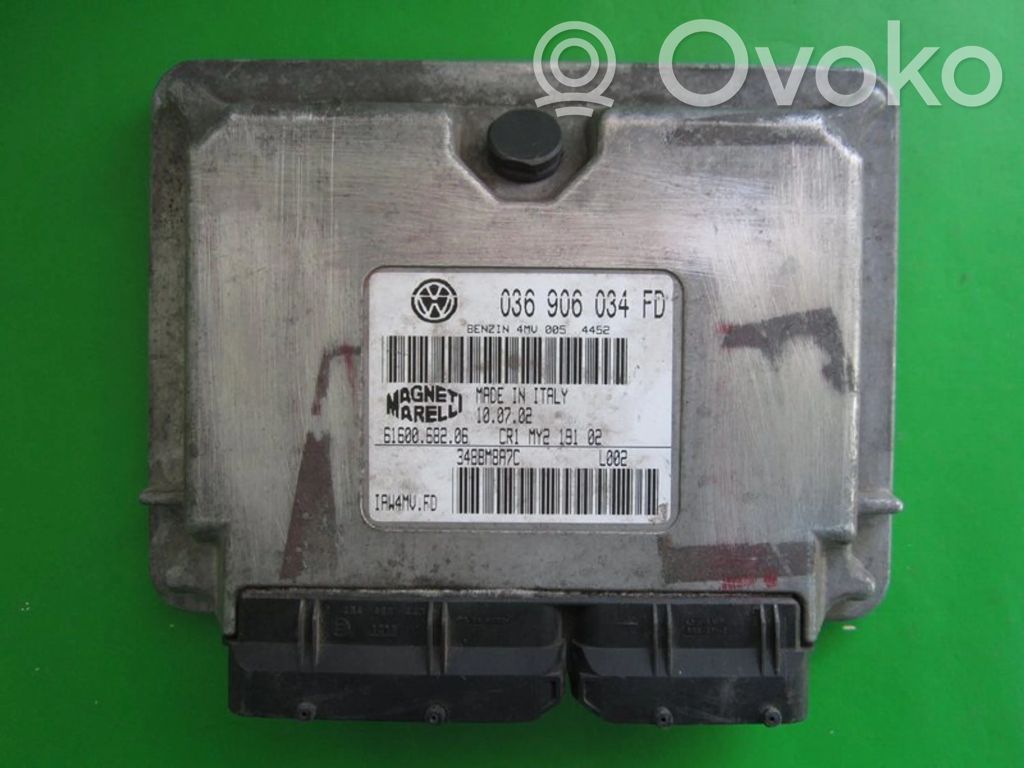 Engine control unit/module ECU   036906034FD,6160068208