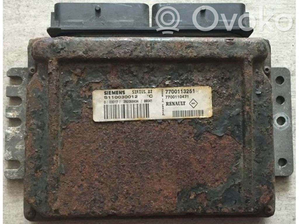 Renault Scenic I Engine control unit/module ECU 