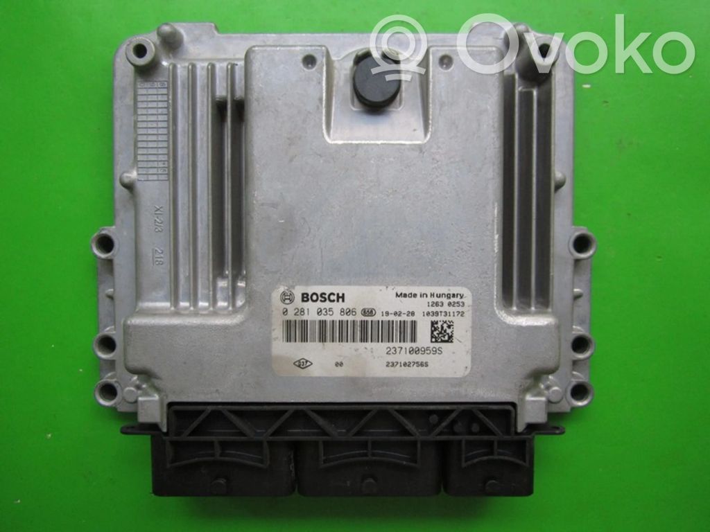 Galios (ECU) modulis   237102756S,0281035806