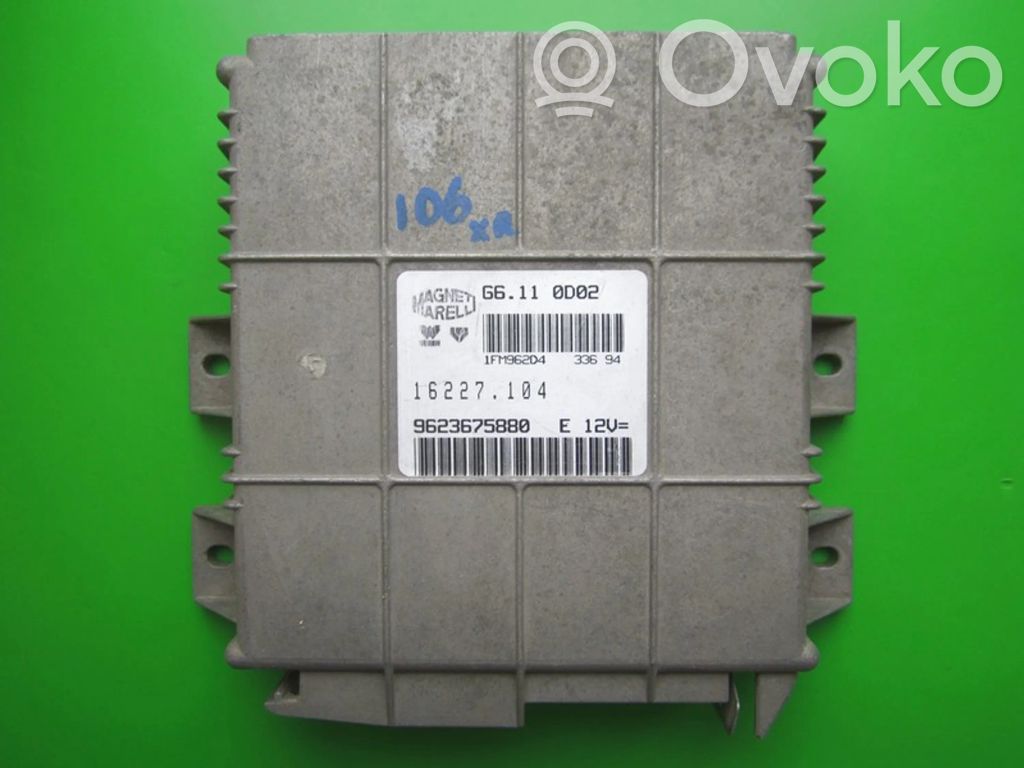 Peugeot 106 Unidad de control/módulo ECU del motor 