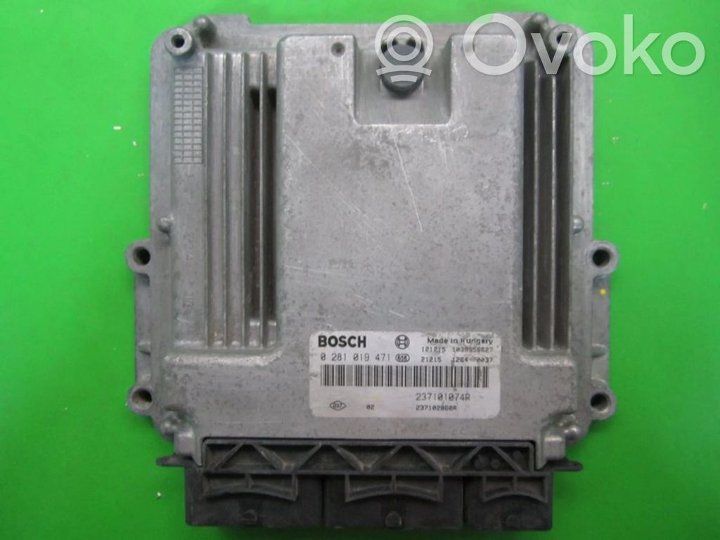Renault Scenic III -  Grand scenic III Komputer / Sterownik ECU silnika 