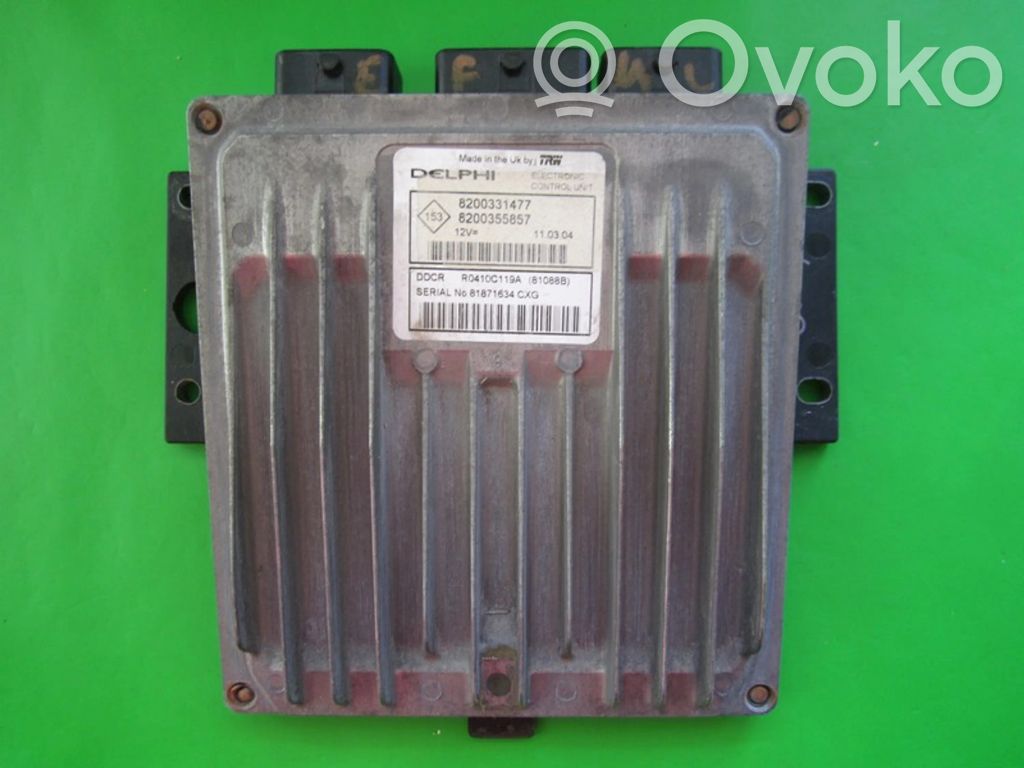 Renault Clio II Engine control unit/module ECU 