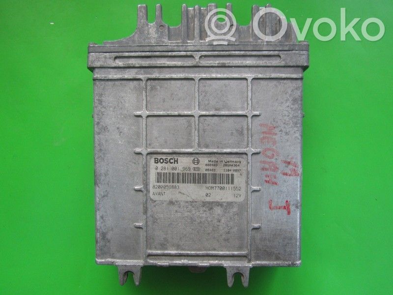 Engine control unit/module ECU   8200059883,0281001969