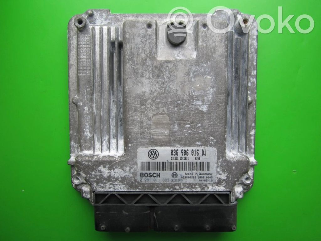 Skoda Octavia Mk2 (1Z) Engine control unit/module ECU 