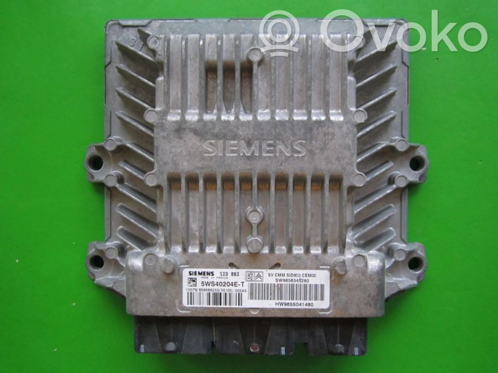 Peugeot 407 Galios (ECU) modulis 