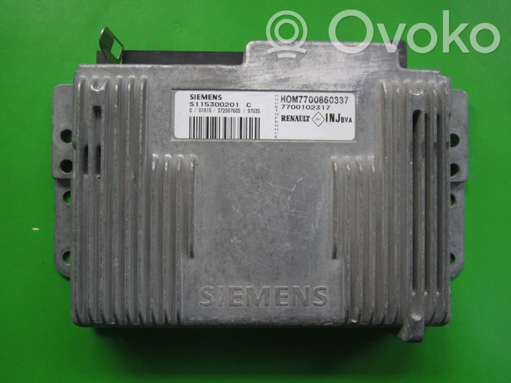 Renault Megane I Unitate control motor/modul ECU 