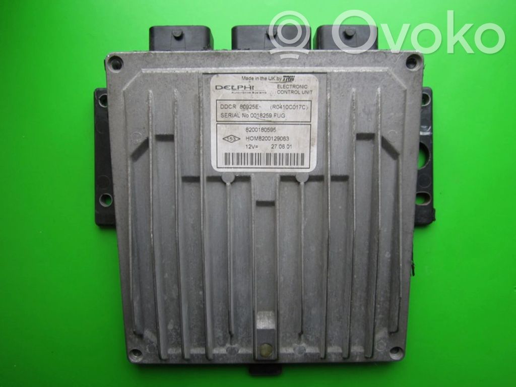 Engine control unit/module ECU   8200180595,80925E