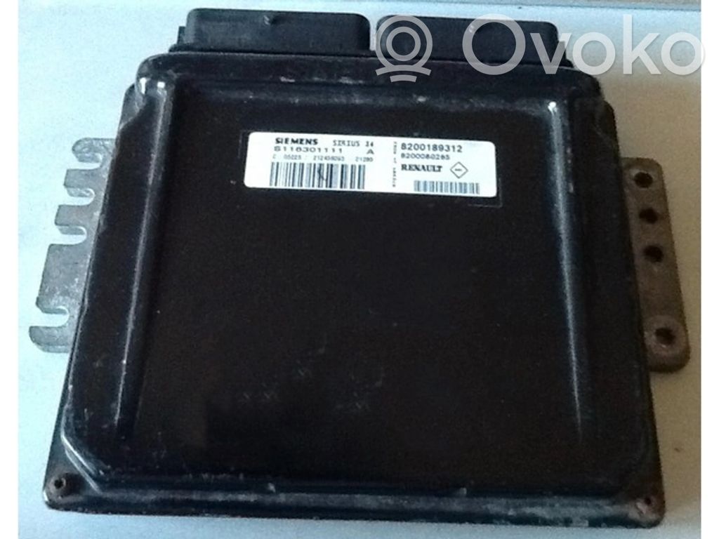 Renault Clio II Engine control unit/module ECU 