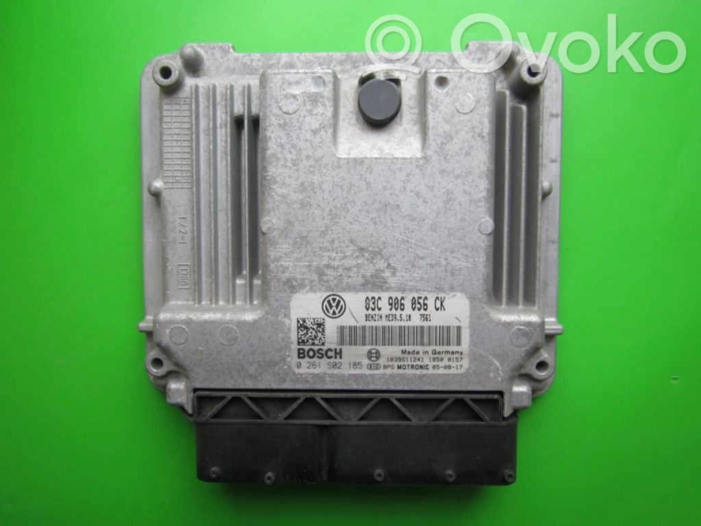 Engine control unit/module ECU   03C906056CK,0261S02185