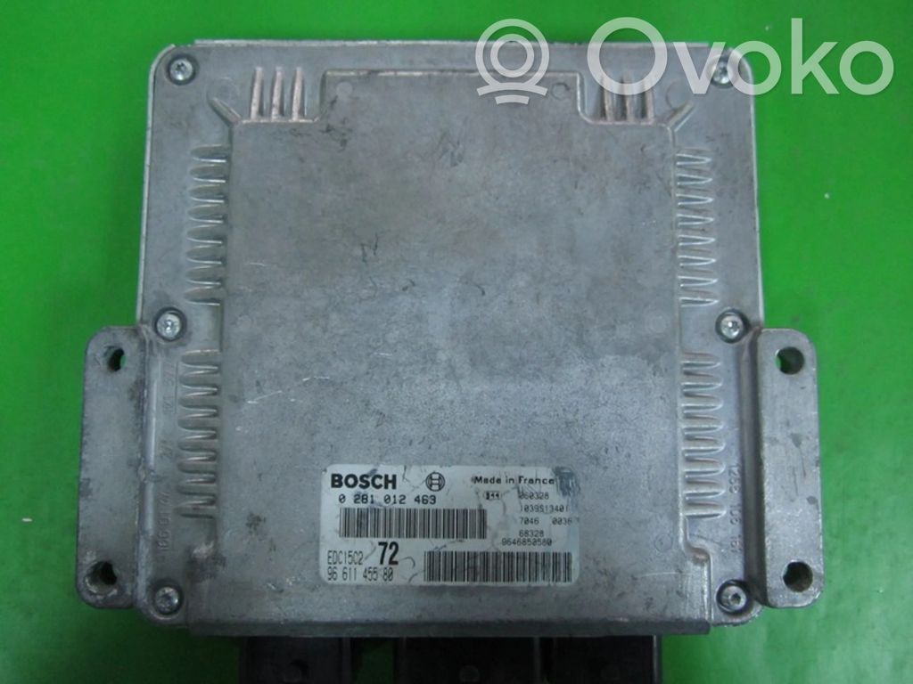 Peugeot 807 Unidad de control/módulo ECU del motor 