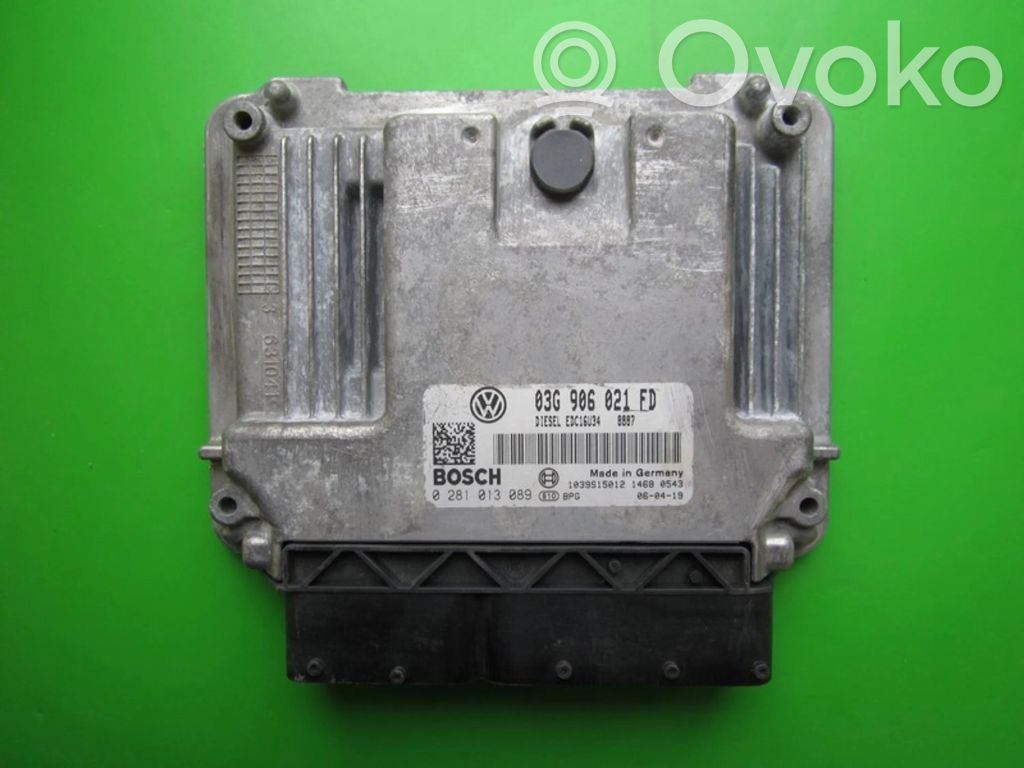 Volkswagen Golf V Engine control unit/module ECU 