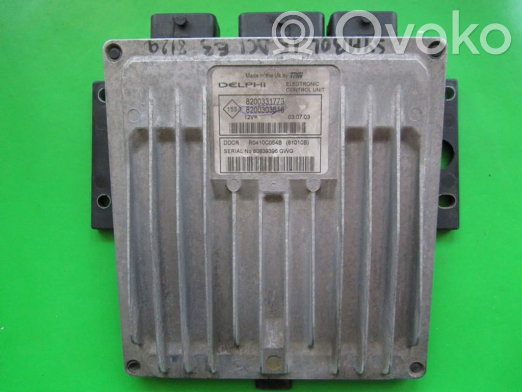 Renault Clio II Galios (ECU) modulis 