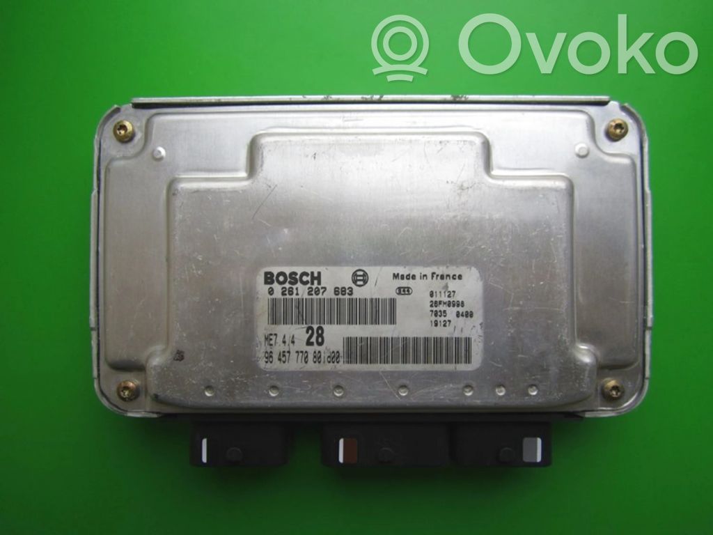 Peugeot 307 Engine control unit/module ECU 