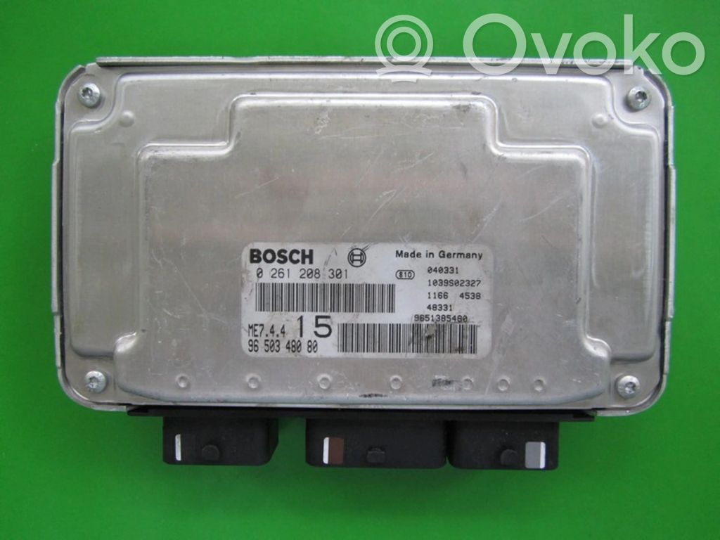Peugeot 307 Engine control unit/module ECU 