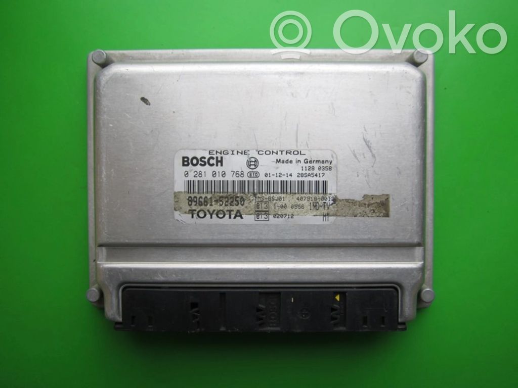 Toyota Yaris Unitate control motor/modul ECU 