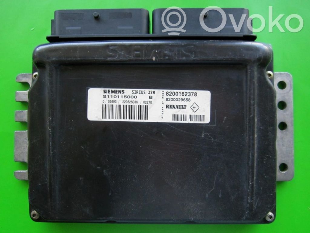 Renault Clio III Unidad de control/módulo ECU del motor 