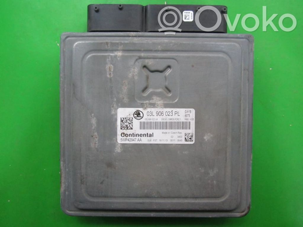 Skoda Rapid (NH) Engine control unit/module ECU 