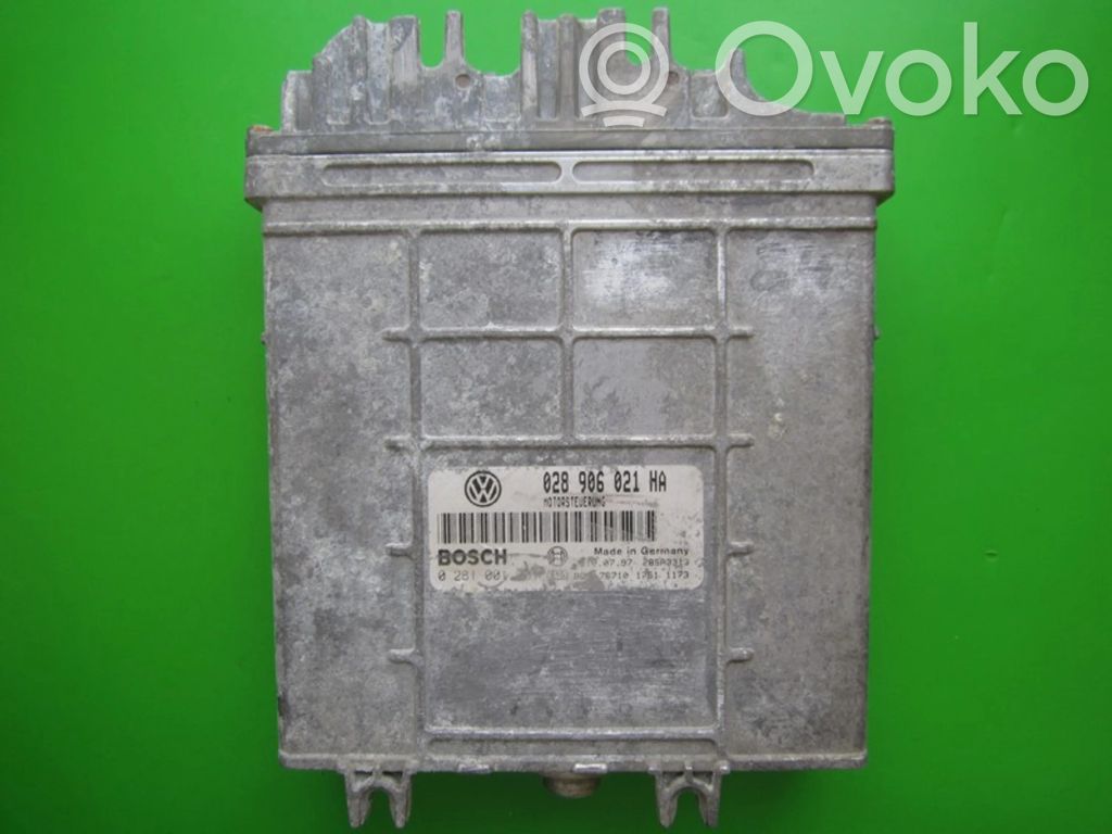Volkswagen Polo III 6N 6N2 6NF Engine control unit/module ECU 