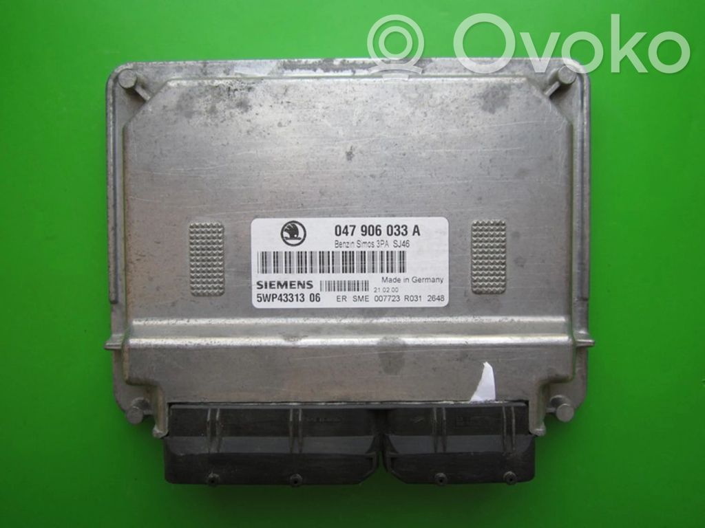Skoda Fabia Mk1 (6Y) Centralina/modulo motore ECU 