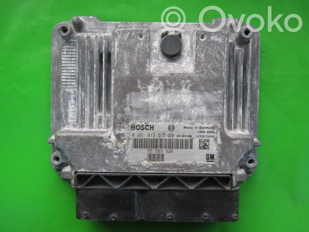 Engine control unit/module ECU   55563326,0281013515