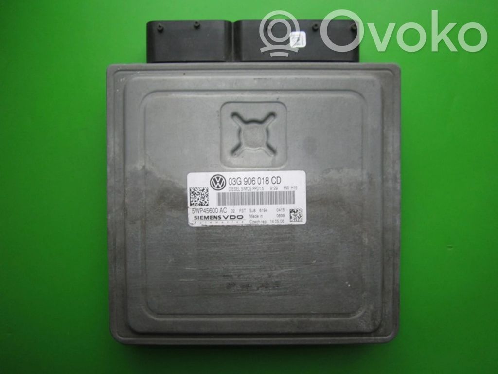 Volkswagen PASSAT B6 Centralina/modulo motore ECU 