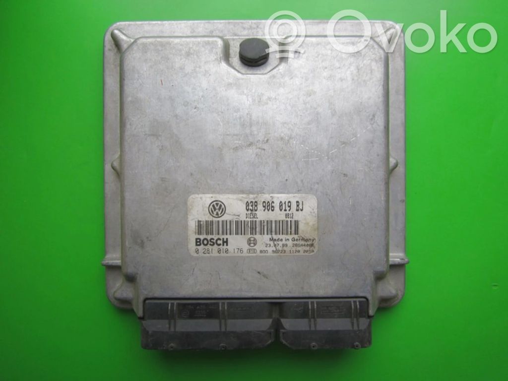 Engine control unit/module ECU   038906019BJ,0281010176