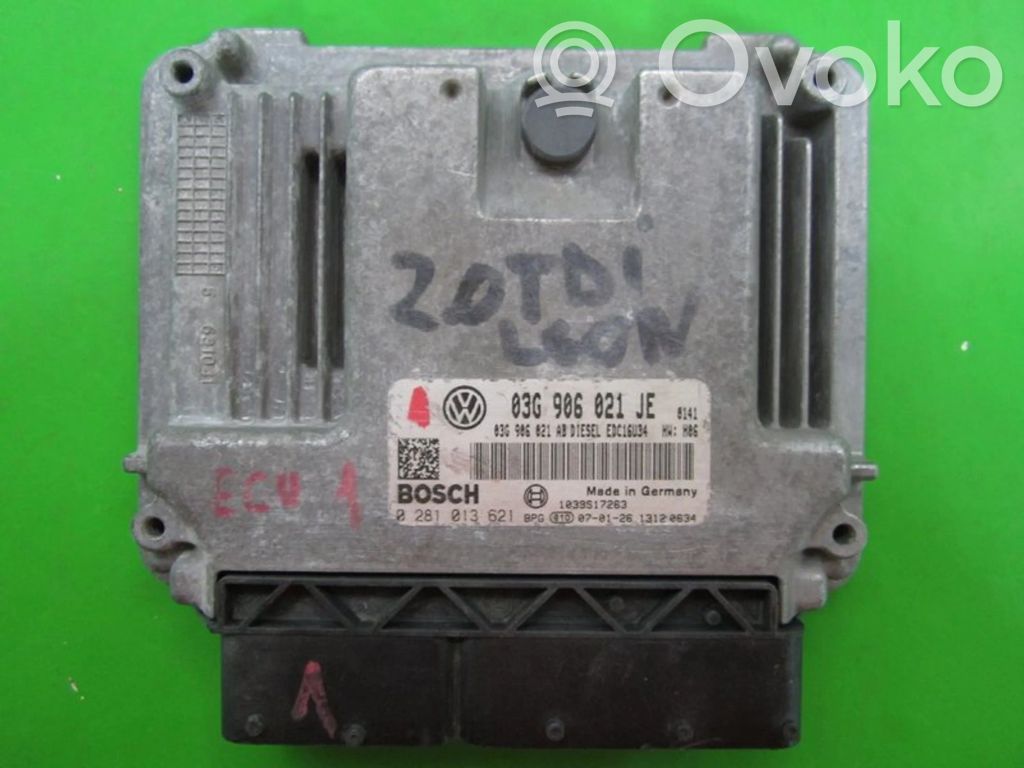 Seat Leon (1P) Engine control unit/module ECU 