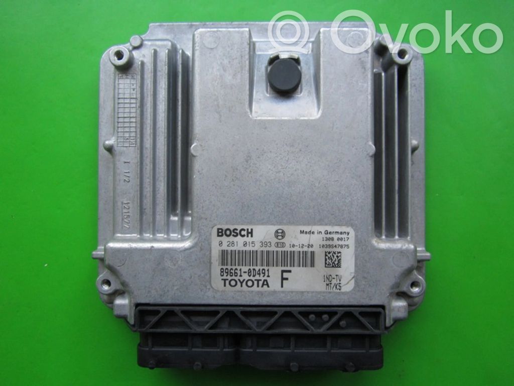 Engine control unit/module ECU   896610D491,0281015393