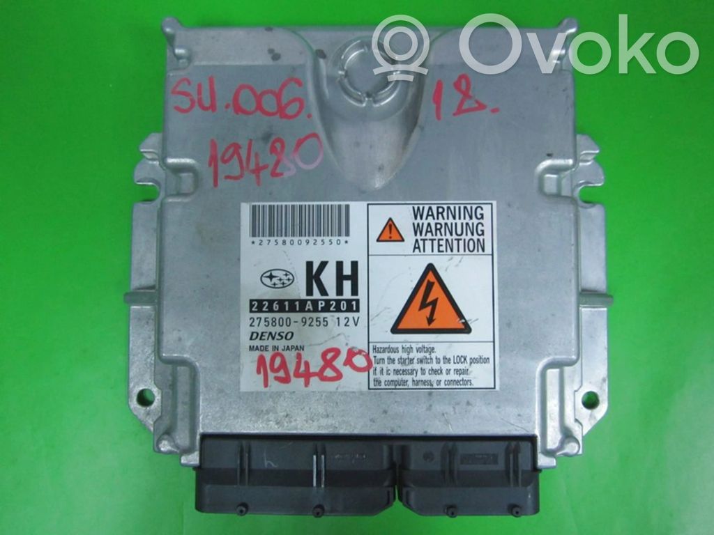 Subaru Forester SH Motorsteuergerät ECU 