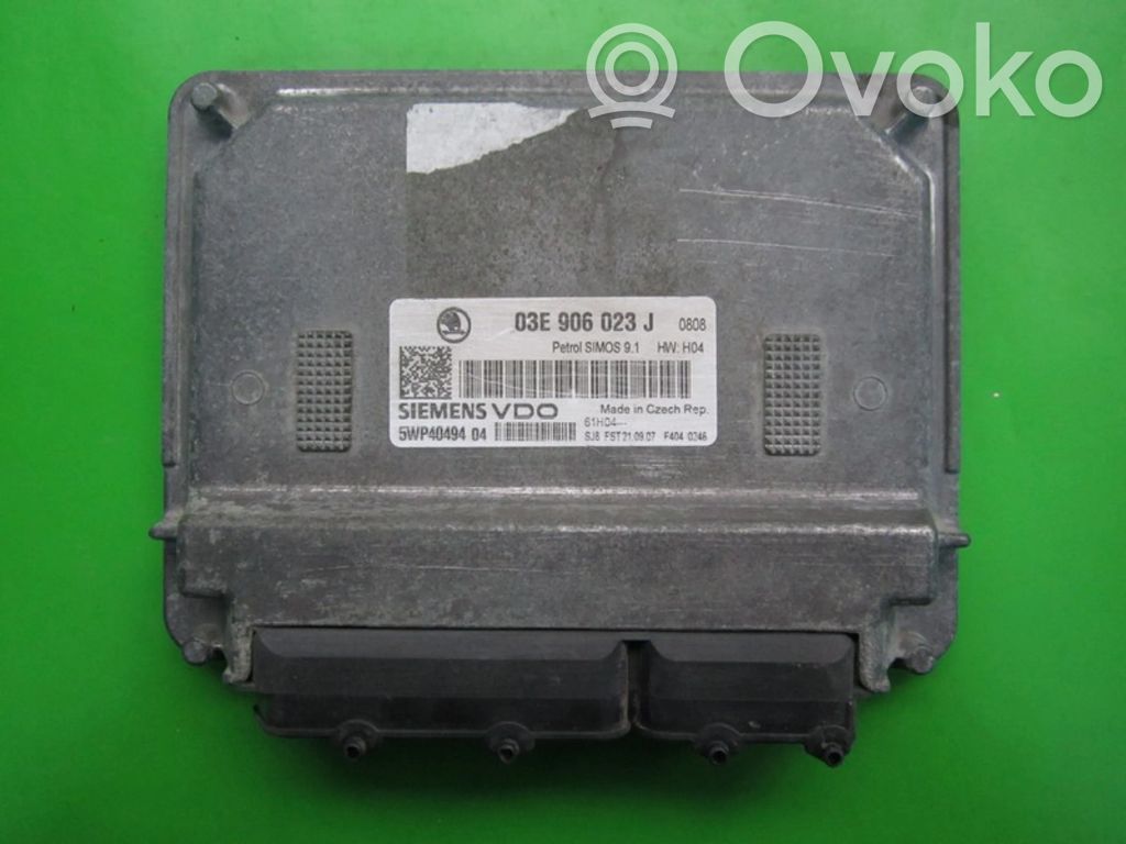 Skoda Roomster (5J) Engine control unit/module ECU 