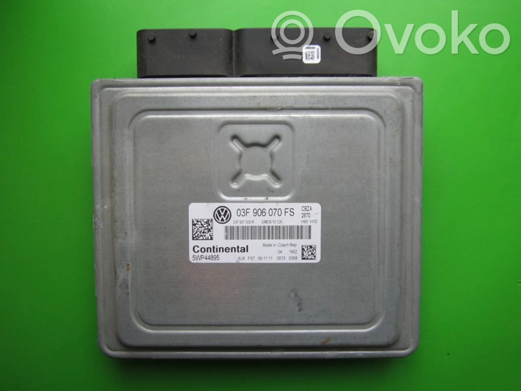 Engine control unit/module ECU   03F906070FS,5WP44895