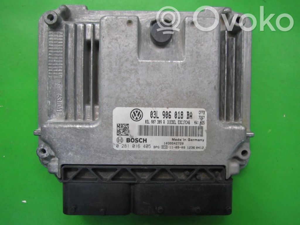 Volkswagen Golf VI Unitate control motor/modul ECU 