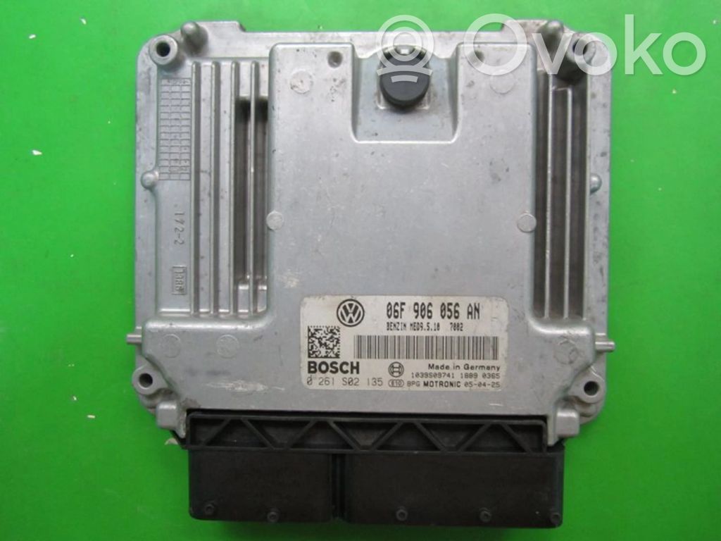 Engine control unit/module ECU   06F906056AN,0261S02135