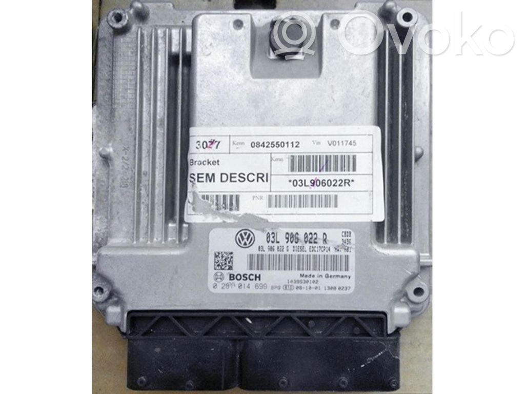 Galios (ECU) modulis   03L906022R,0281014699