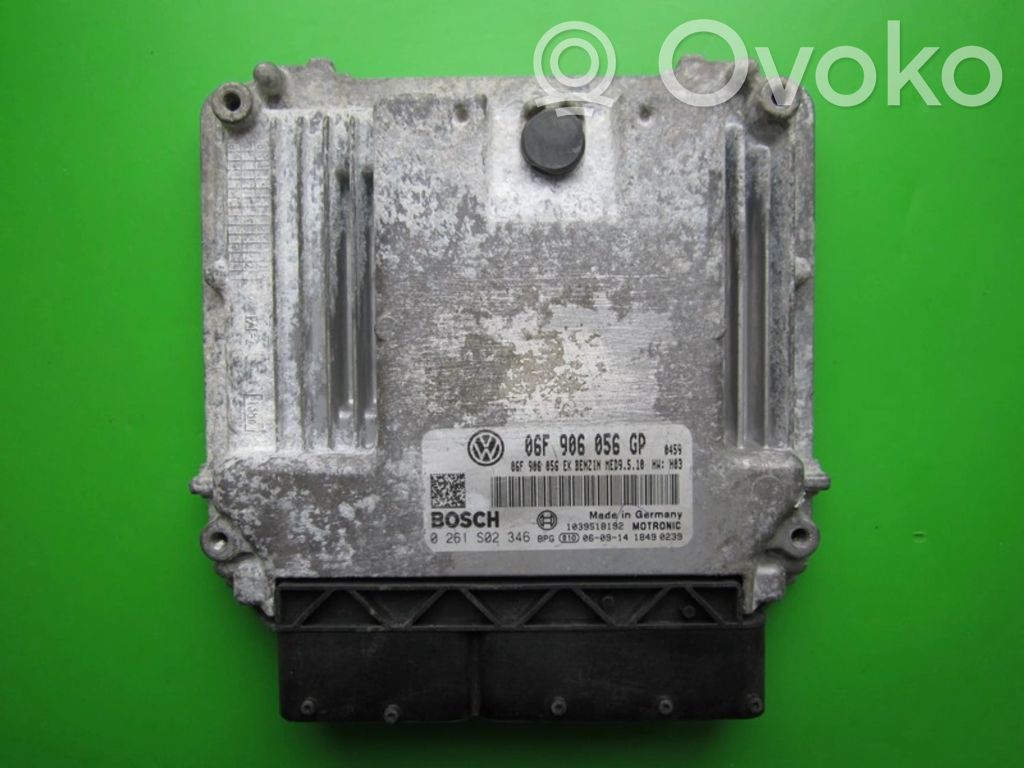 Engine control unit/module ECU   06F906056GP,0261S02346
