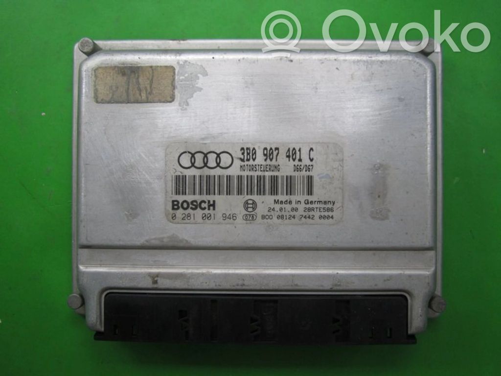 Volkswagen PASSAT B5 Engine control unit/module ECU 