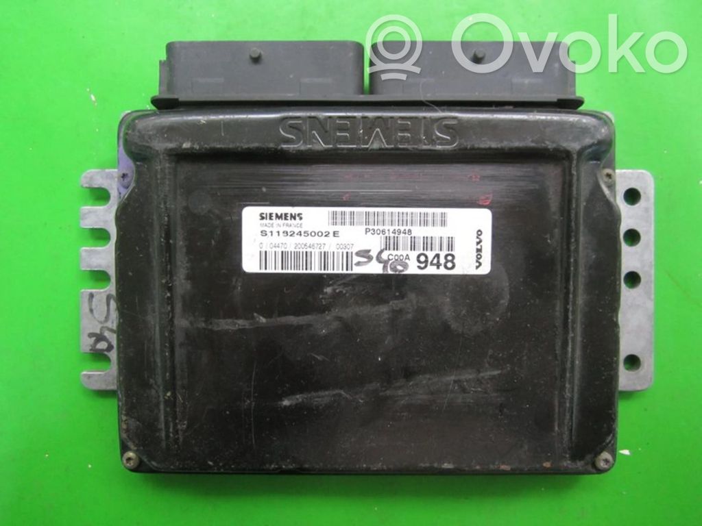 Engine control unit/module ECU   P30614948,S118245002E