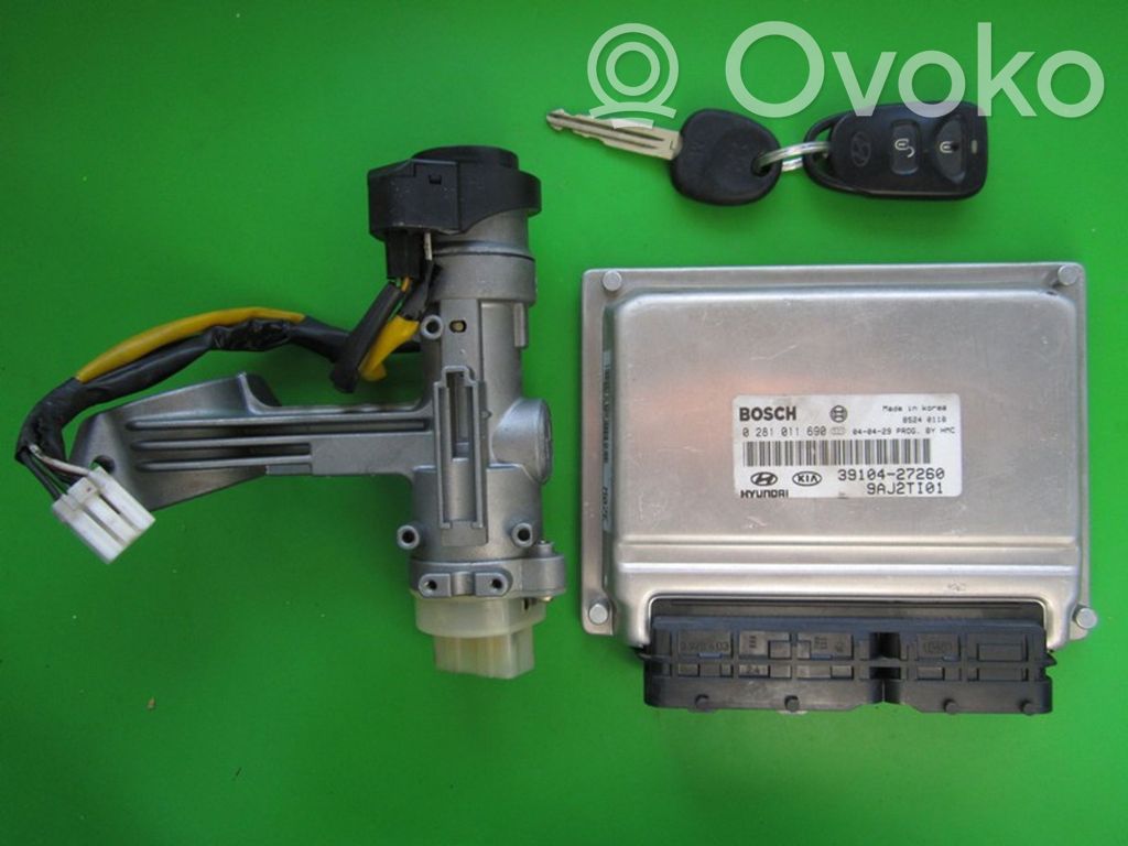 Hyundai Tucson JM Engine ECU kit and lock set 