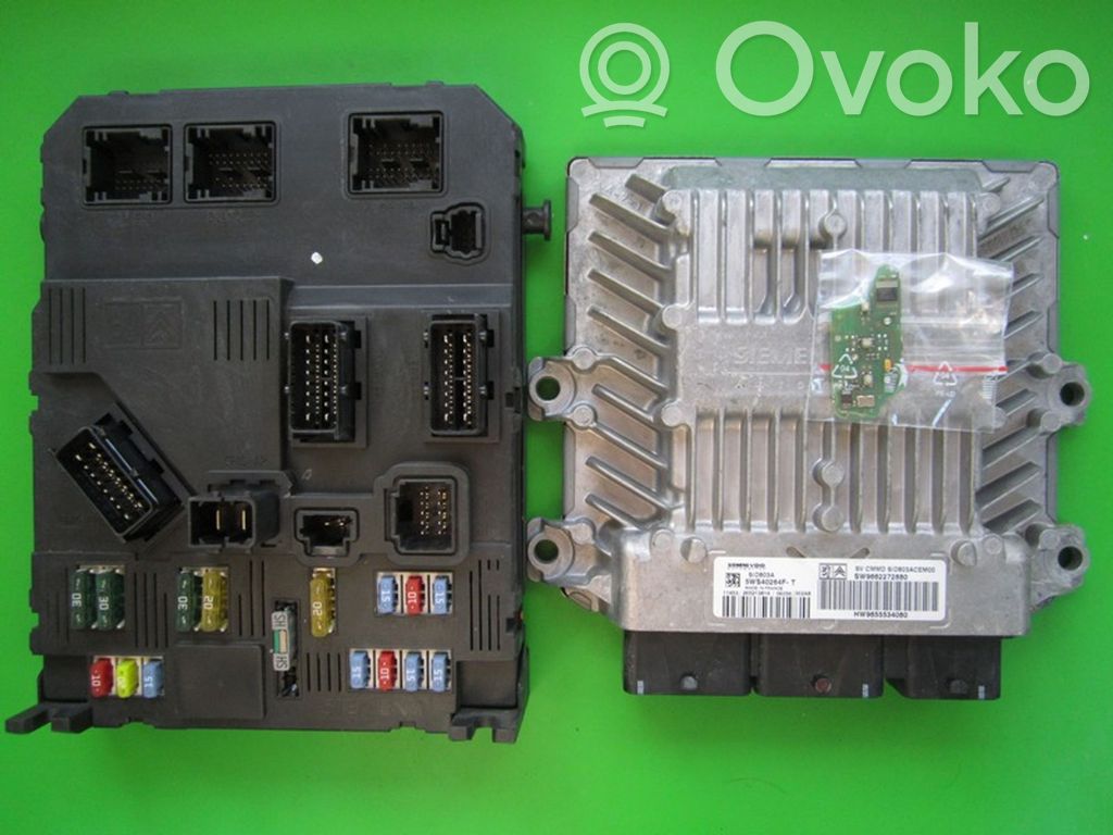 Peugeot 407 Kit cu ECU motor și set închidere uși 
