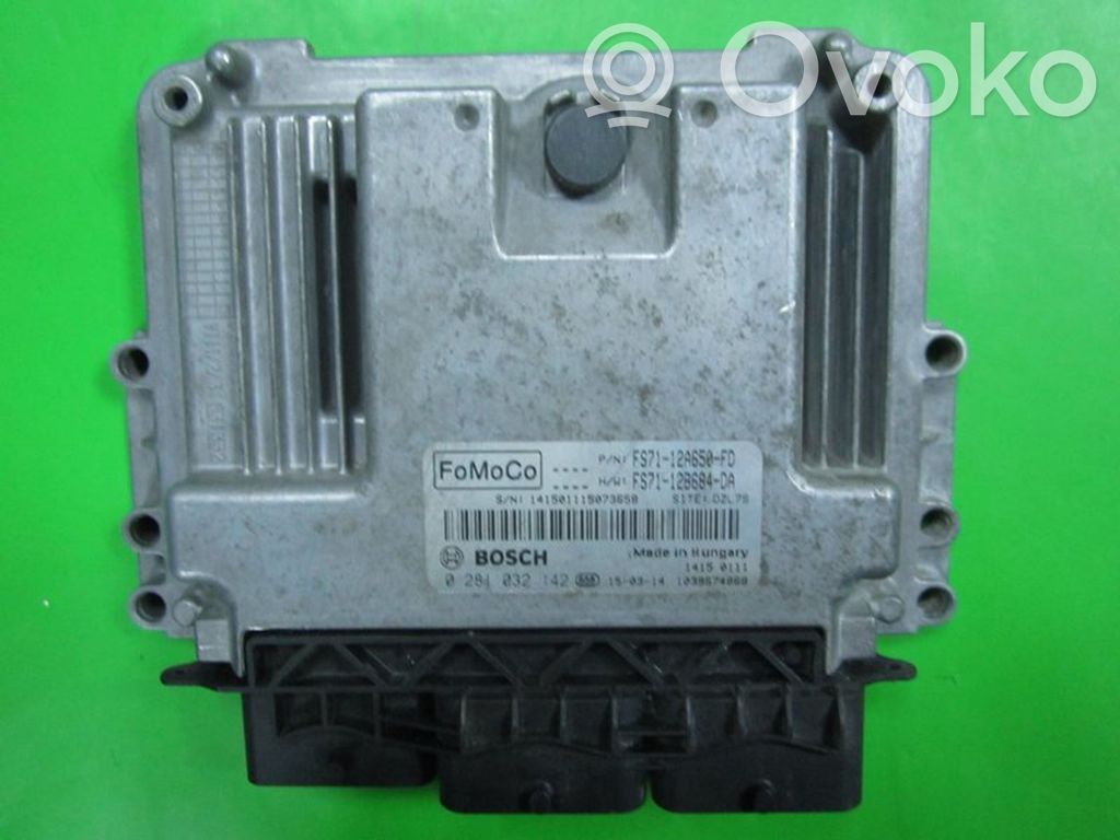 Engine control unit/module ECU   FS7112A650FD,0281032142
